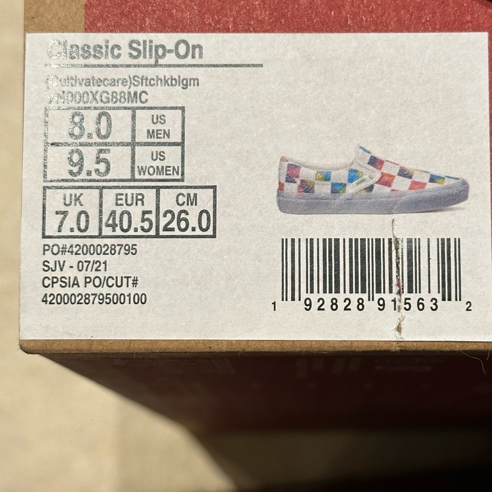 Special edition vans